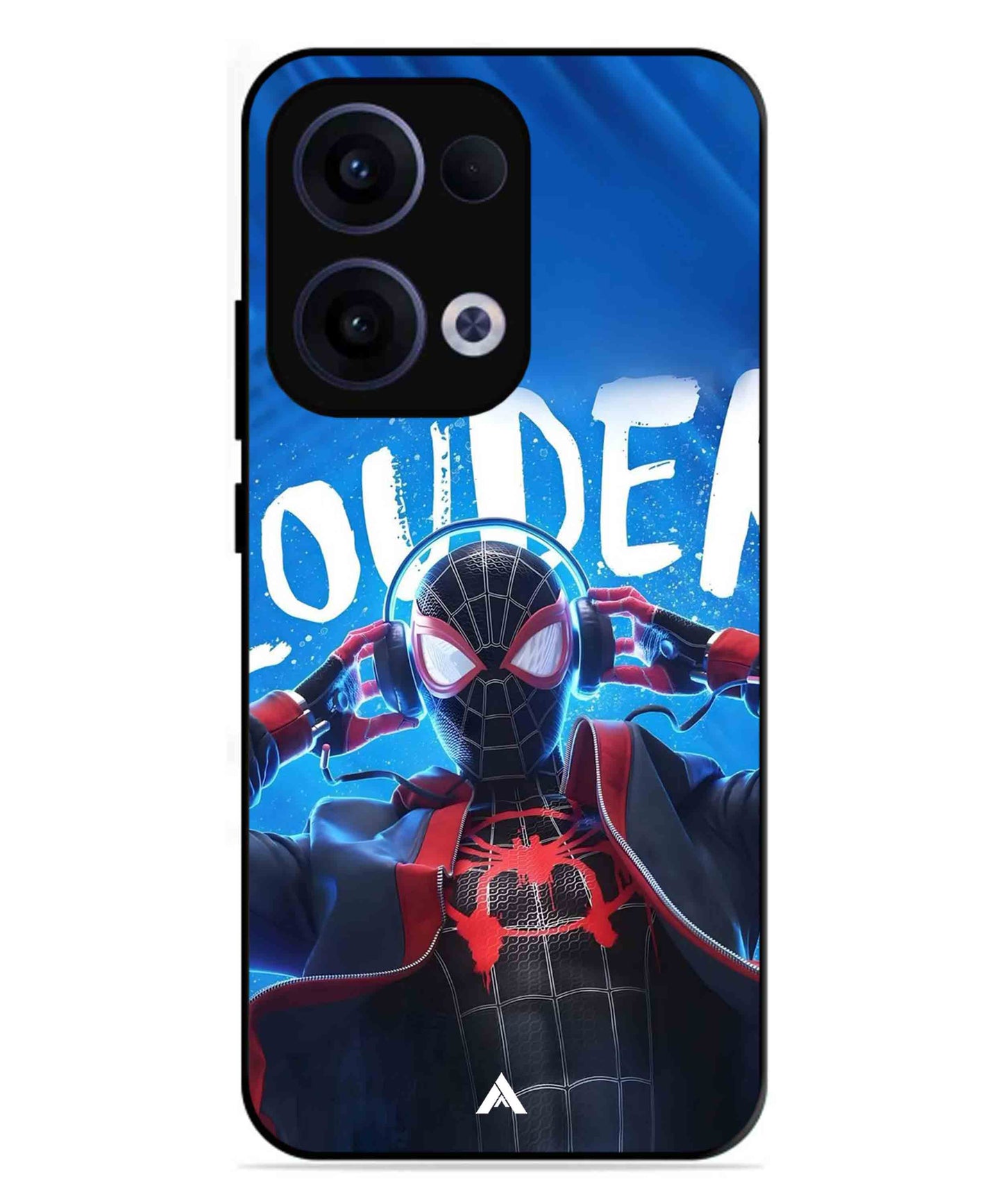 Spider-Verse Metal Back Cover Phone Case for Oppo Reno 13
