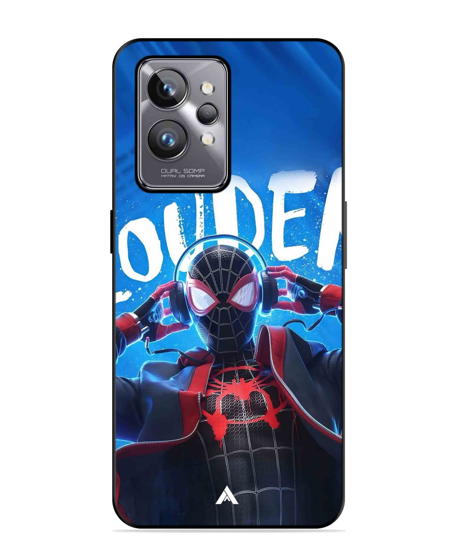 Spider-Verse Metal Back Cover Phone Case for Realme GT 2 Pro