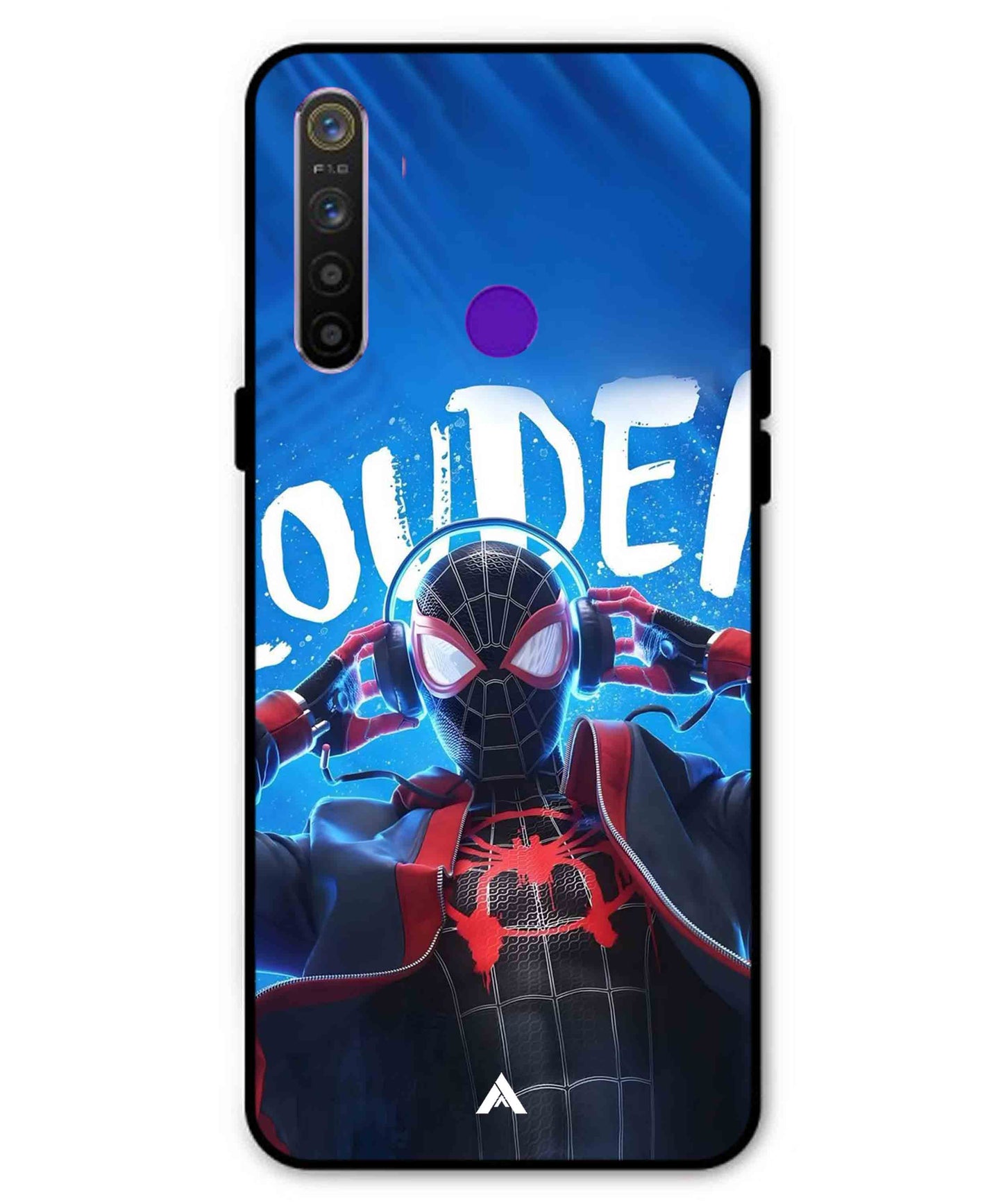 Spider-Verse Metal Back Cover Phone Case for Realme Narzo 10