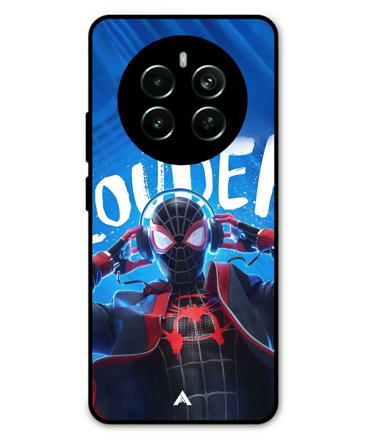 Spider-Verse Metal Back Cover Phone Case for Realme P1 Pro