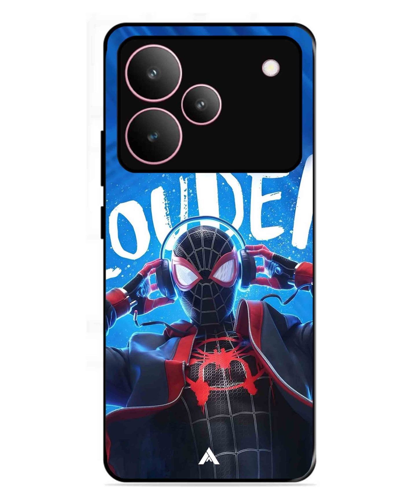 Spider-Verse Metal Back Cover Phone Case for Realme P4