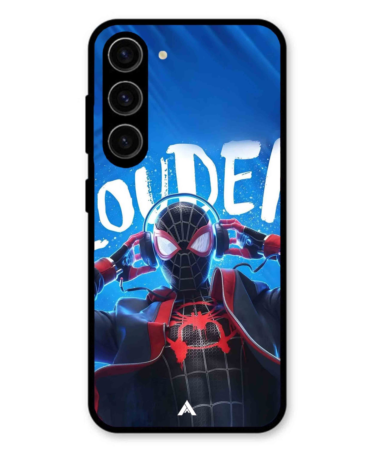 Spider-Verse Metal Back Cover Phone Case for Samsung Galaxy A36