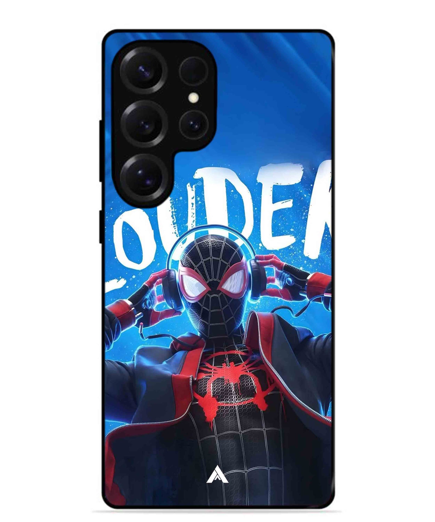 Spider-Verse Metal Back Cover Phone Case for Samsung Galaxy S25 Ultra