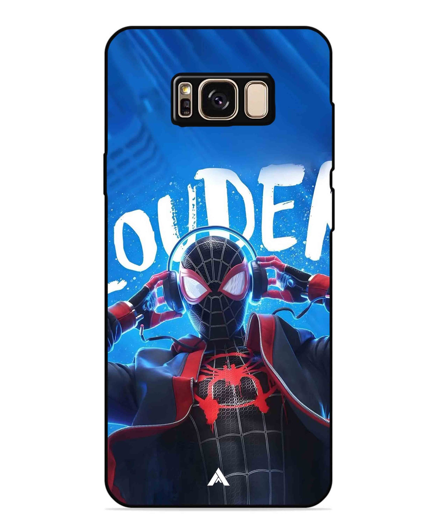 Spider-Verse Metal Back Cover Phone Case for Samsung Galaxy S8 Plus