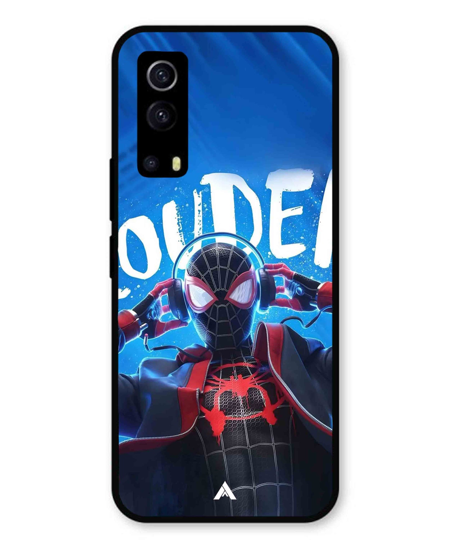Spider-Verse Metal Back Cover Phone Case for Vivo Y53s
