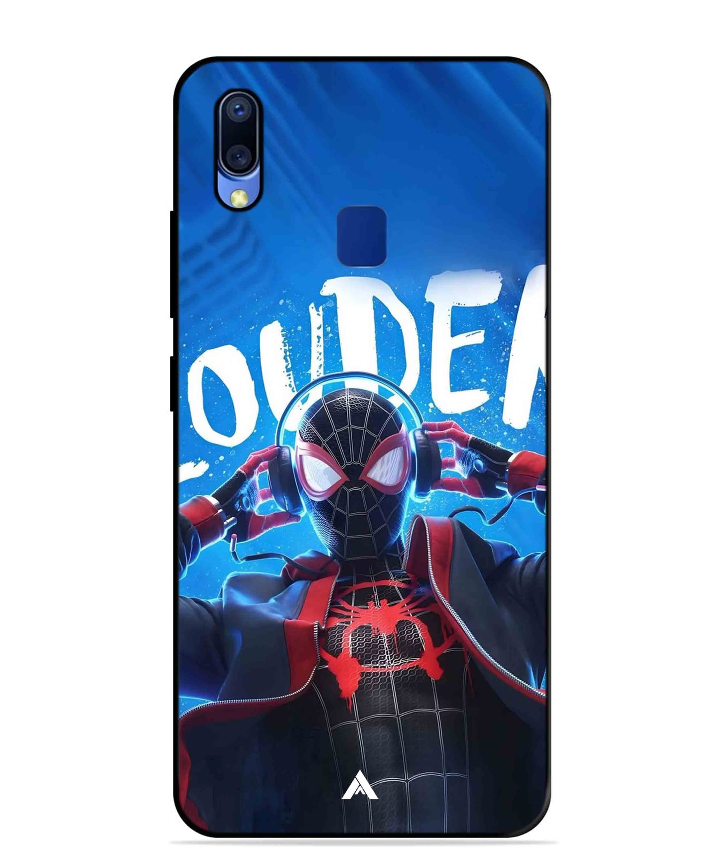 Spider-Verse Metal Back Cover Phone Case for Vivo Y95
