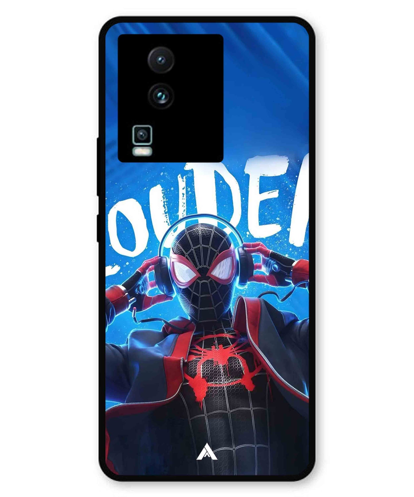 Spider-Verse Metal Back Cover Phone Case for iQOO Neo 7 Pro