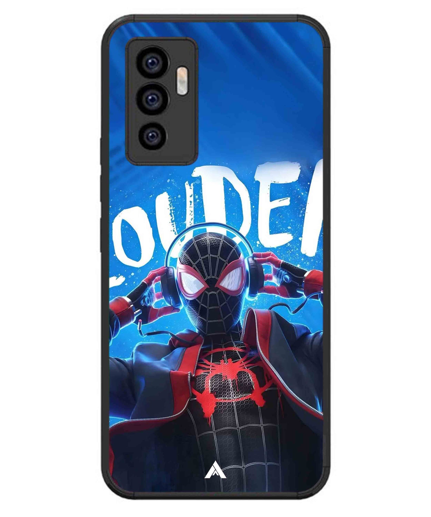 Spider-Verse Metal Back Cover Phone Case for iQOO Z6