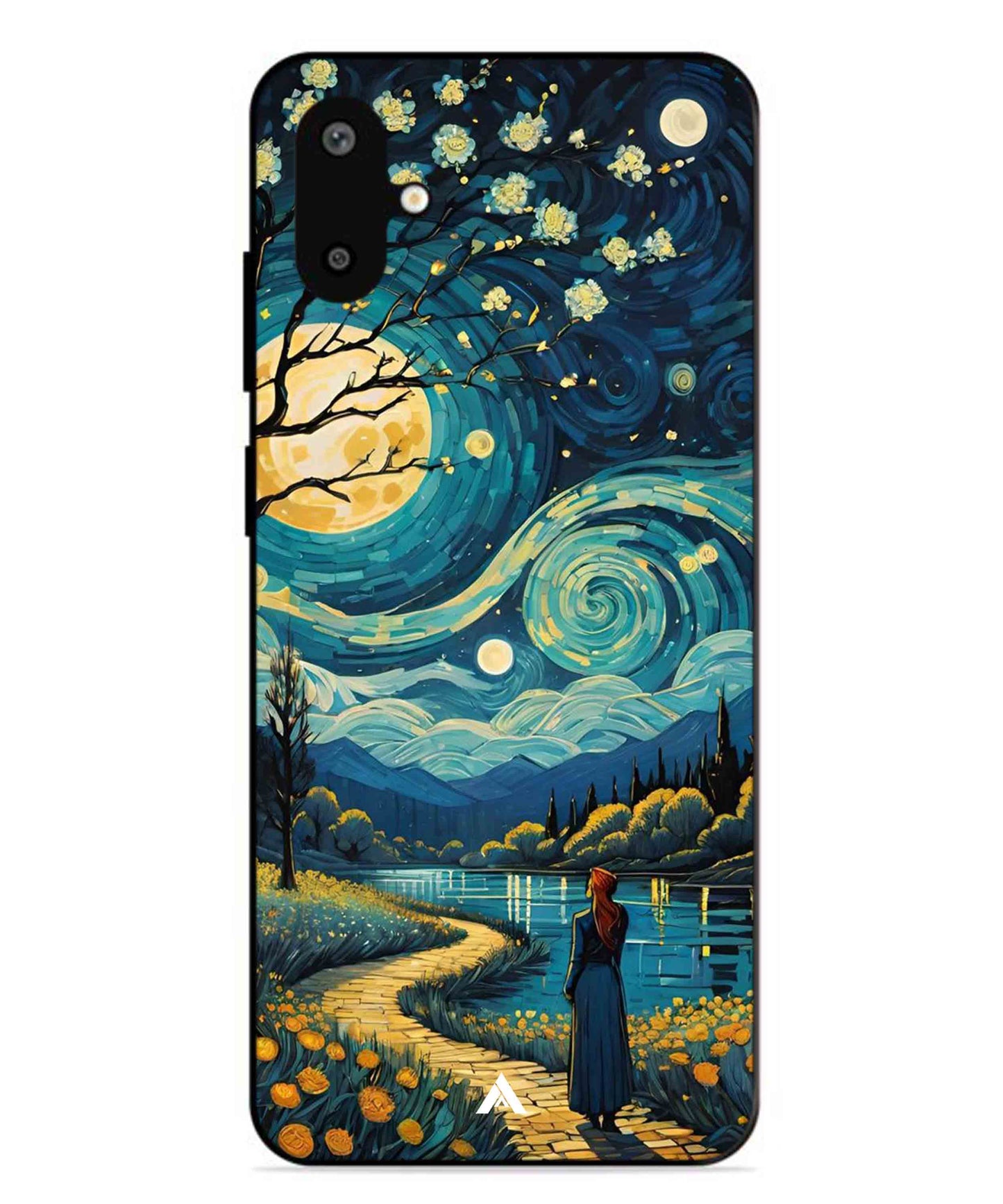 Starry Eve Art Aesthetic Metal Back Cover Phone Case for Samsung Galaxy F06