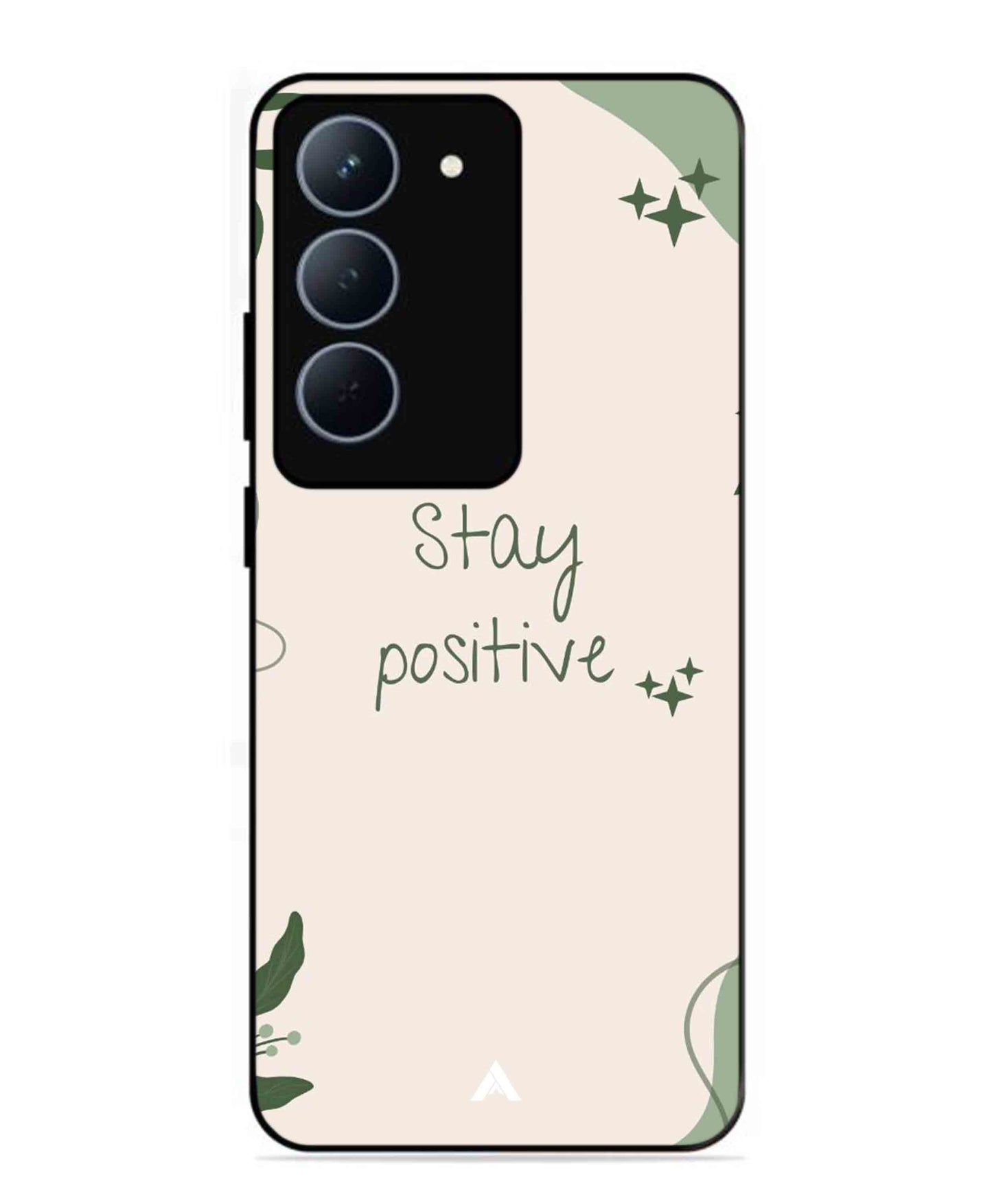 Stay Positive 1 Metal Back Cover Phone Case for Realme 14X