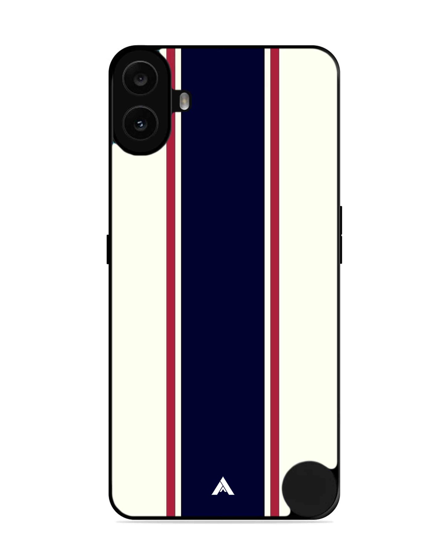 Stripe Pattern 10 Metal Back Cover Phone Case for Nothing CMF Phone 1