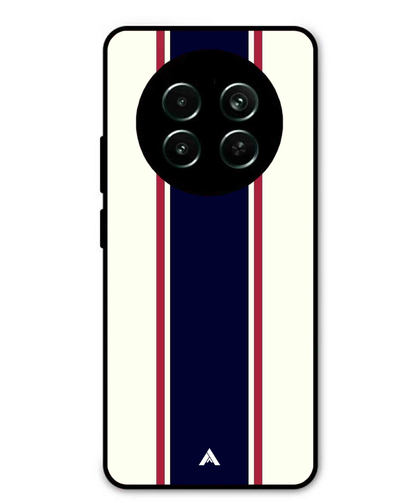 Stripe Pattern 10 Metal Back Cover Phone Case for Realme Narzo 70X 32d2f0ce-daf2-45fd-b58d-f6df078f4d6d