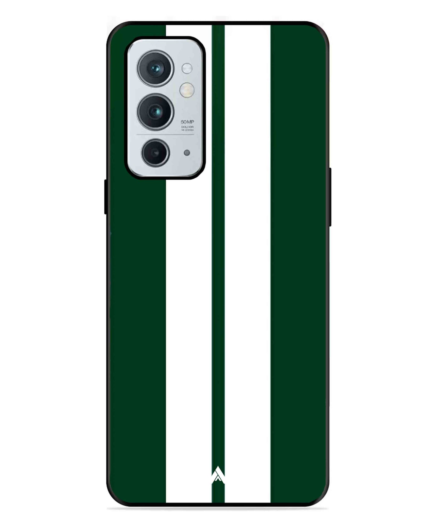 Stripe Pattern 11 Metal Back Cover Phone Case for Oneplus 9RT