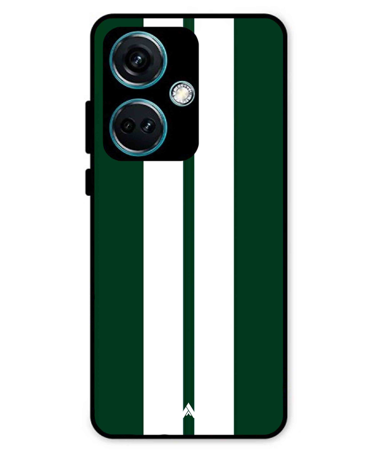 Stripe Pattern 11 Metal Back Cover Phone Case for Oneplus Nord CE 3