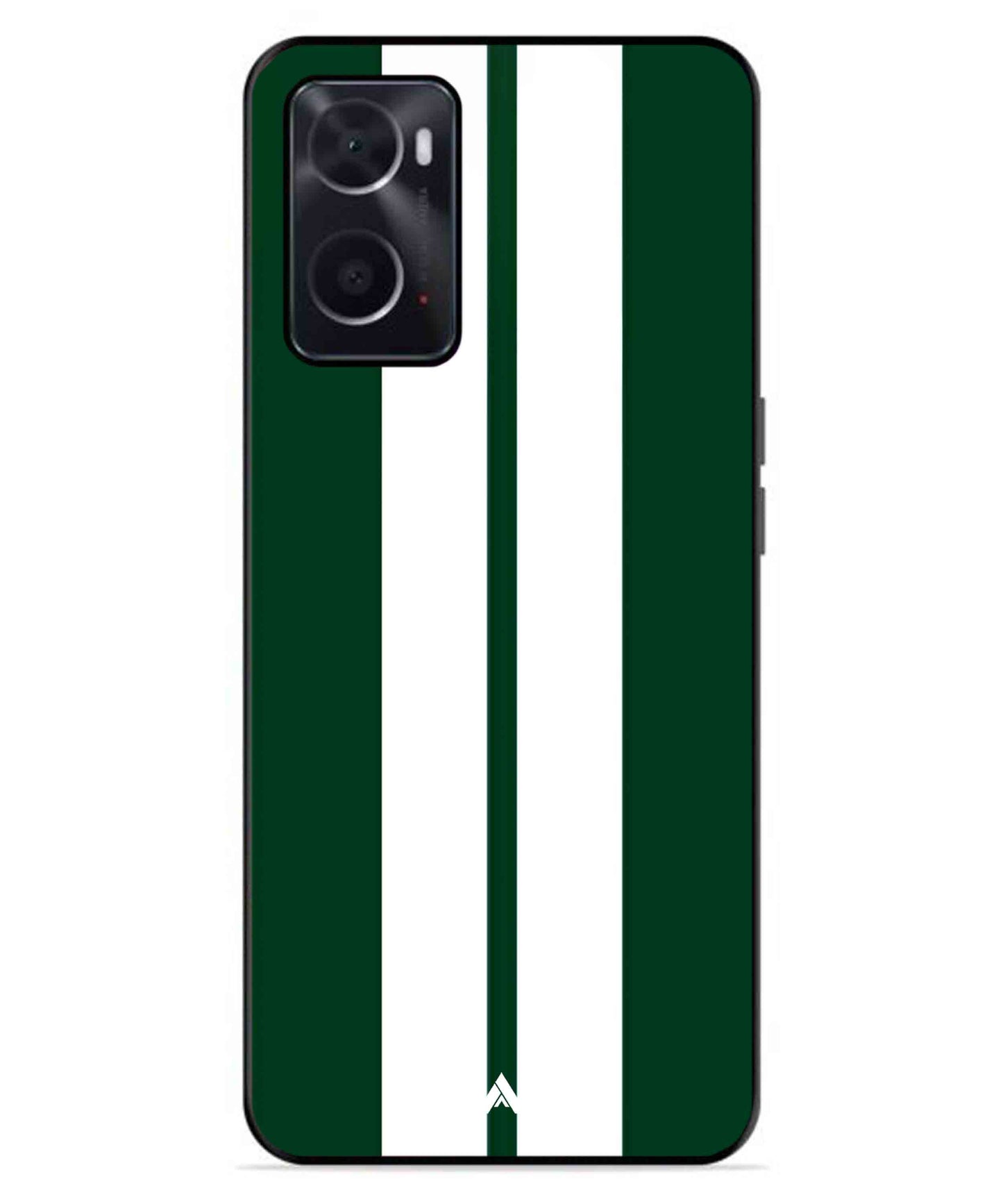 Stripe Pattern 11 Metal Back Cover Phone Case for Oppo A76