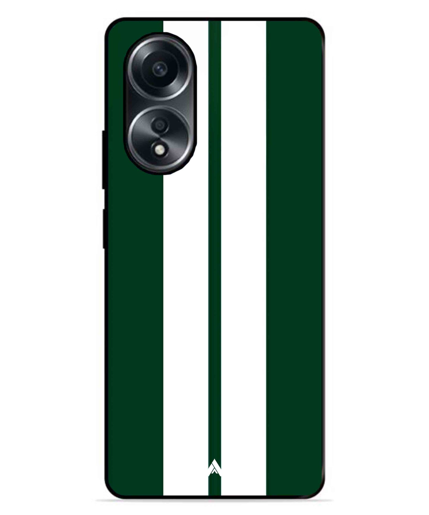 Stripe Pattern 11 Metal Back Cover Phone Case for Oppo A78