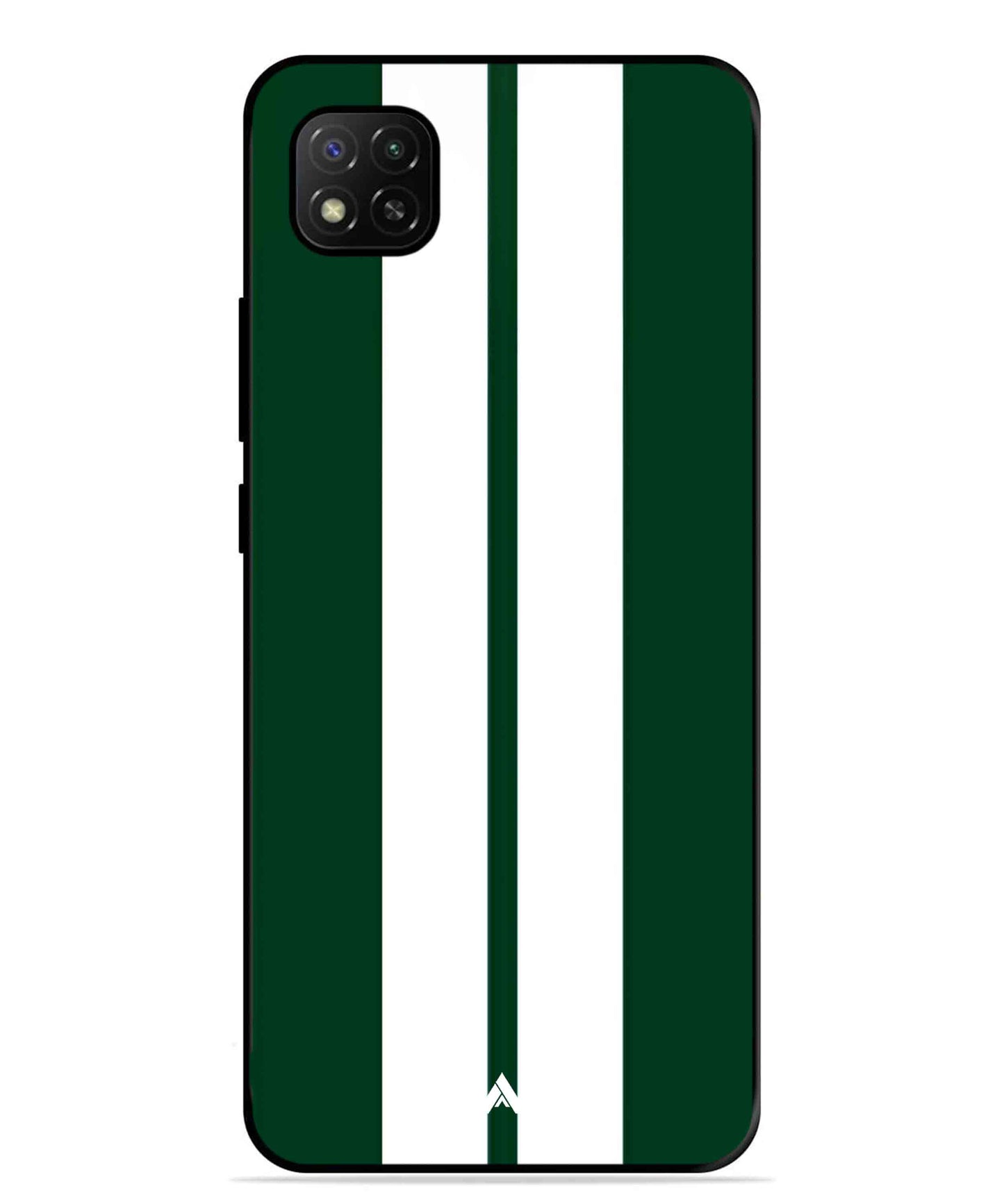 Stripe Pattern 11 Metal Back Cover Phone Case for Poco C31