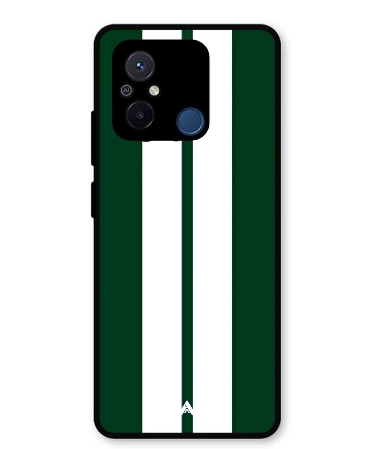 Stripe Pattern 11 Metal Back Cover Phone Case for Poco C55
