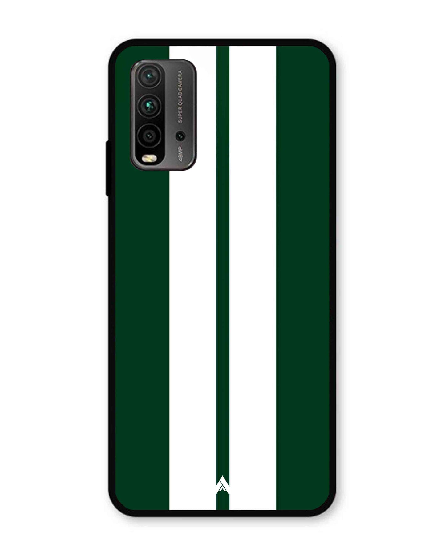 Stripe Pattern 11 Metal Back Cover Phone Case for Poco M3