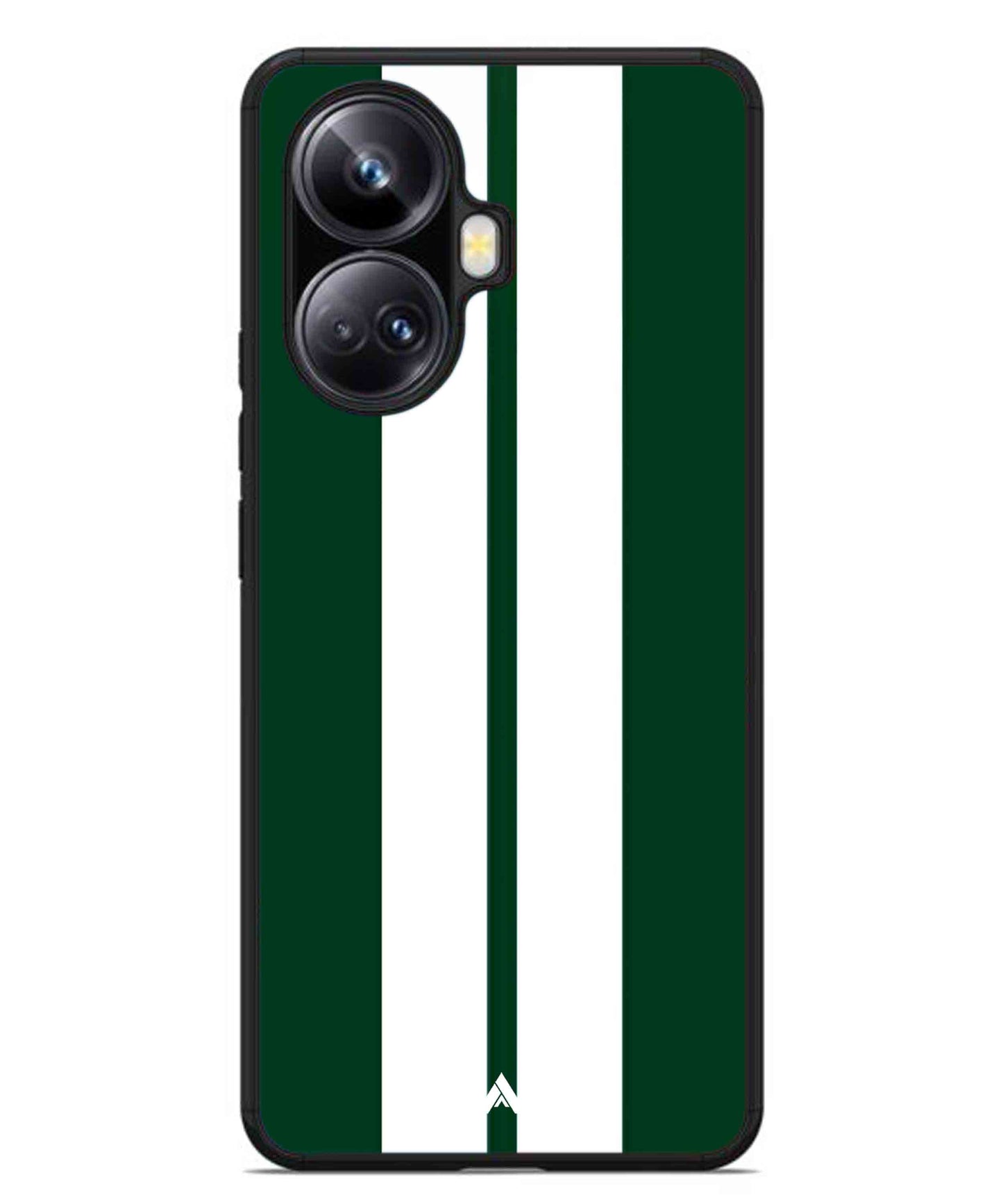 Stripe Pattern 11 Metal Back Cover Phone Case for Realme 10 Pro Plus