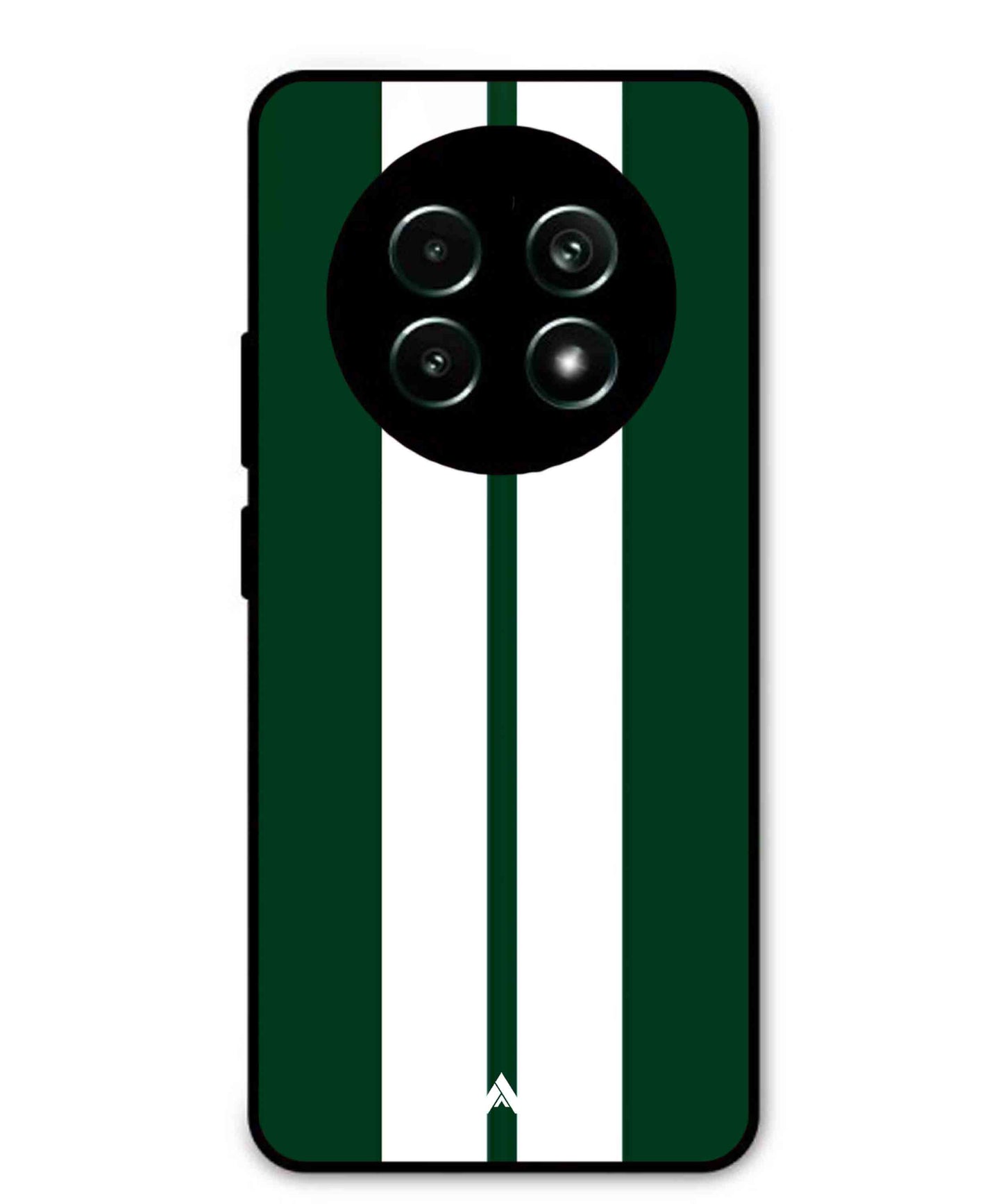 Stripe Pattern 11 Metal Back Cover Phone Case for Realme 13