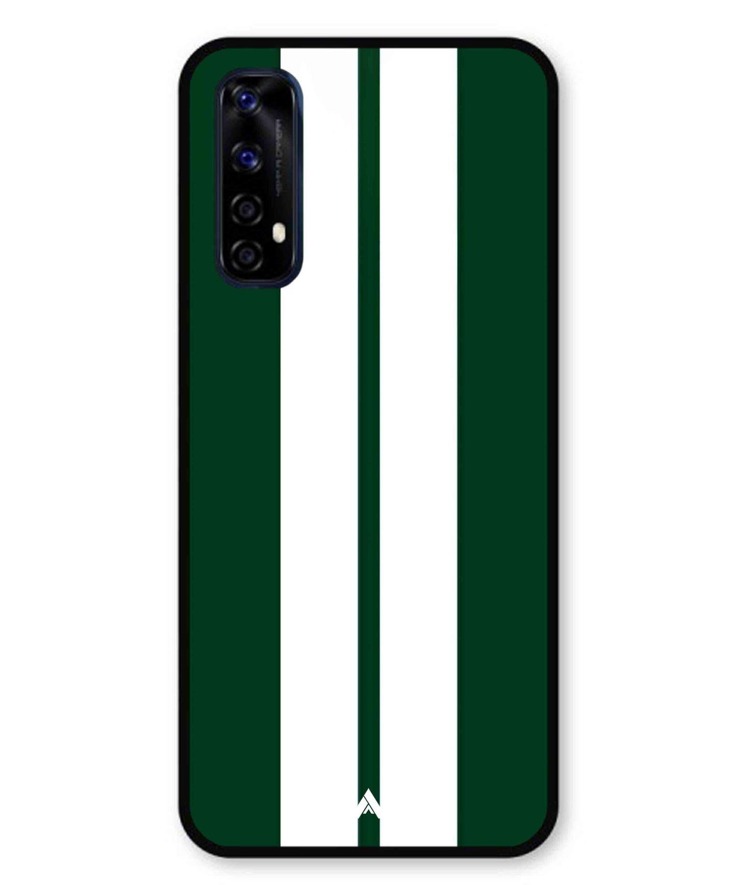 Stripe Pattern 11 Metal Back Cover Phone Case for Realme 7