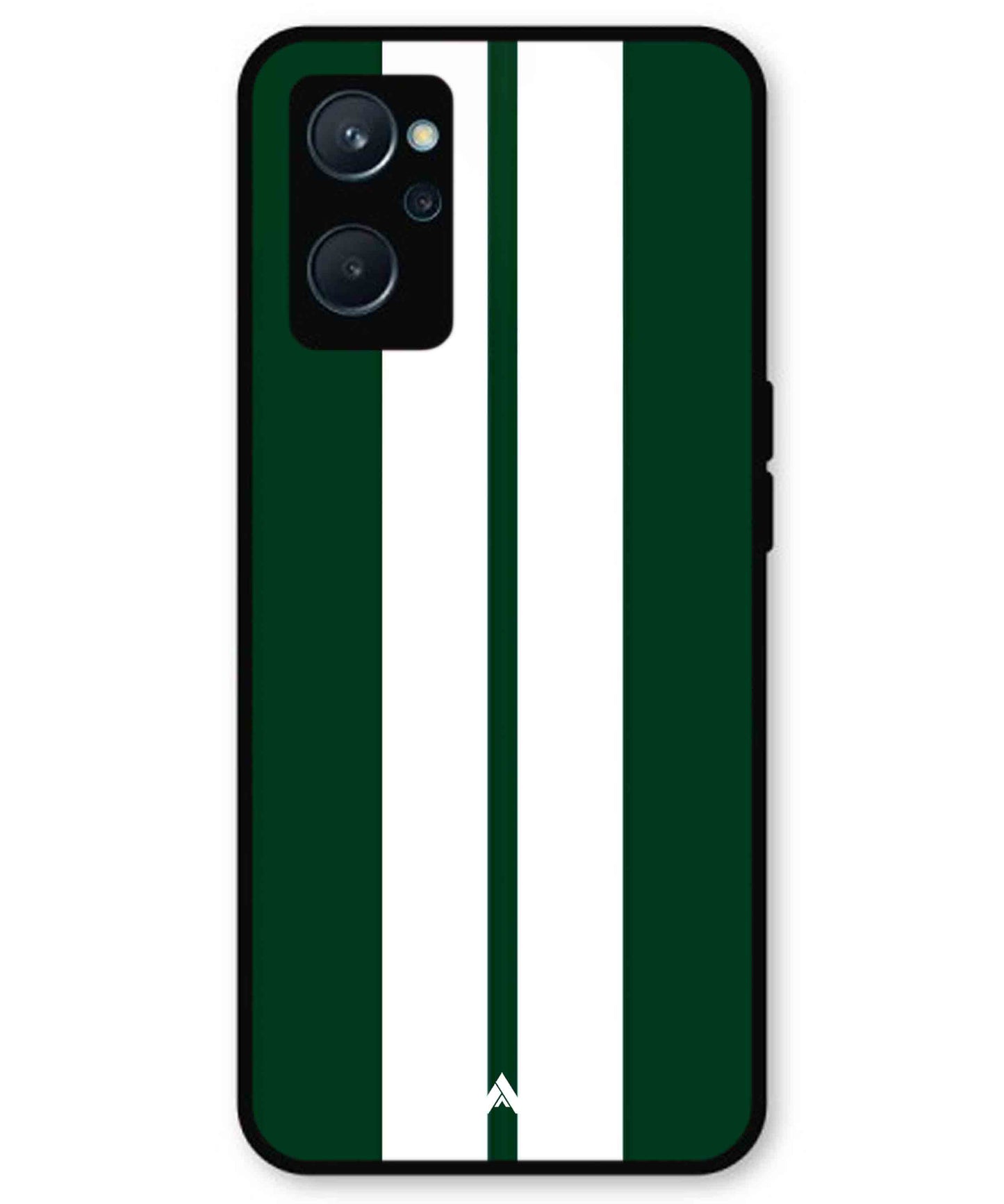 Stripe Pattern 11 Metal Back Cover Phone Case for Realme 9i