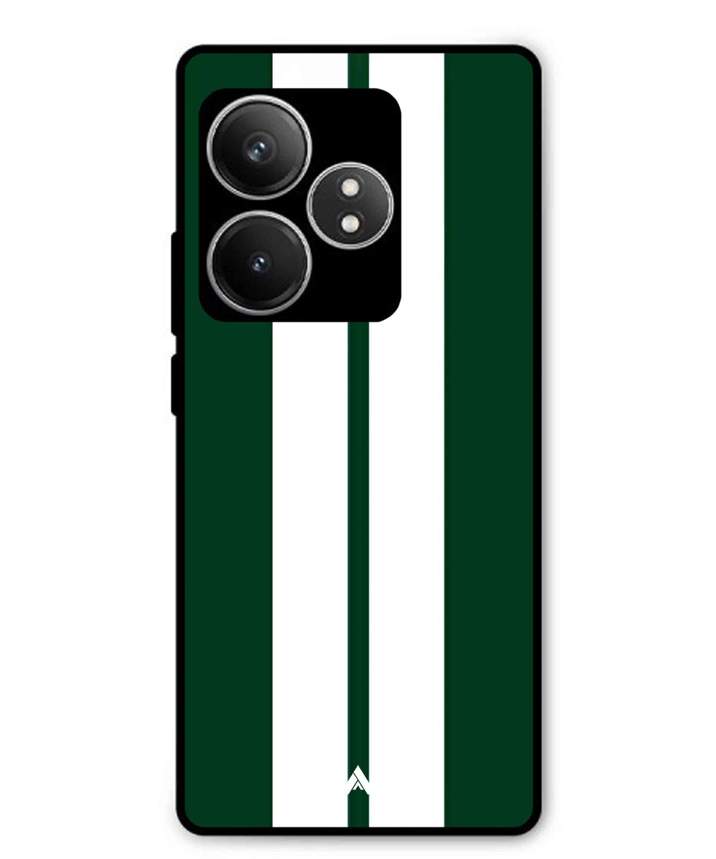 Stripe Pattern 11 Metal Back Cover Phone Case for Realme GT 6T