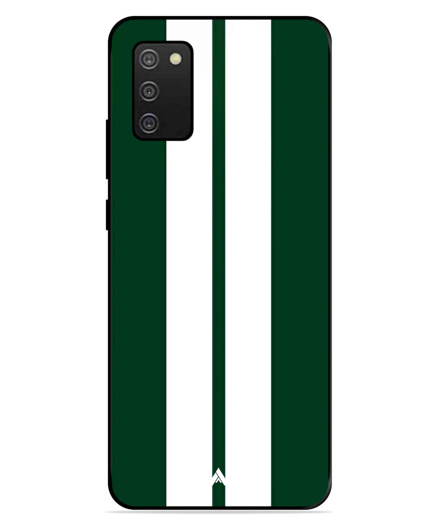 Stripe Pattern 11 Metal Back Cover Phone Case for Samsung Galaxy A03s