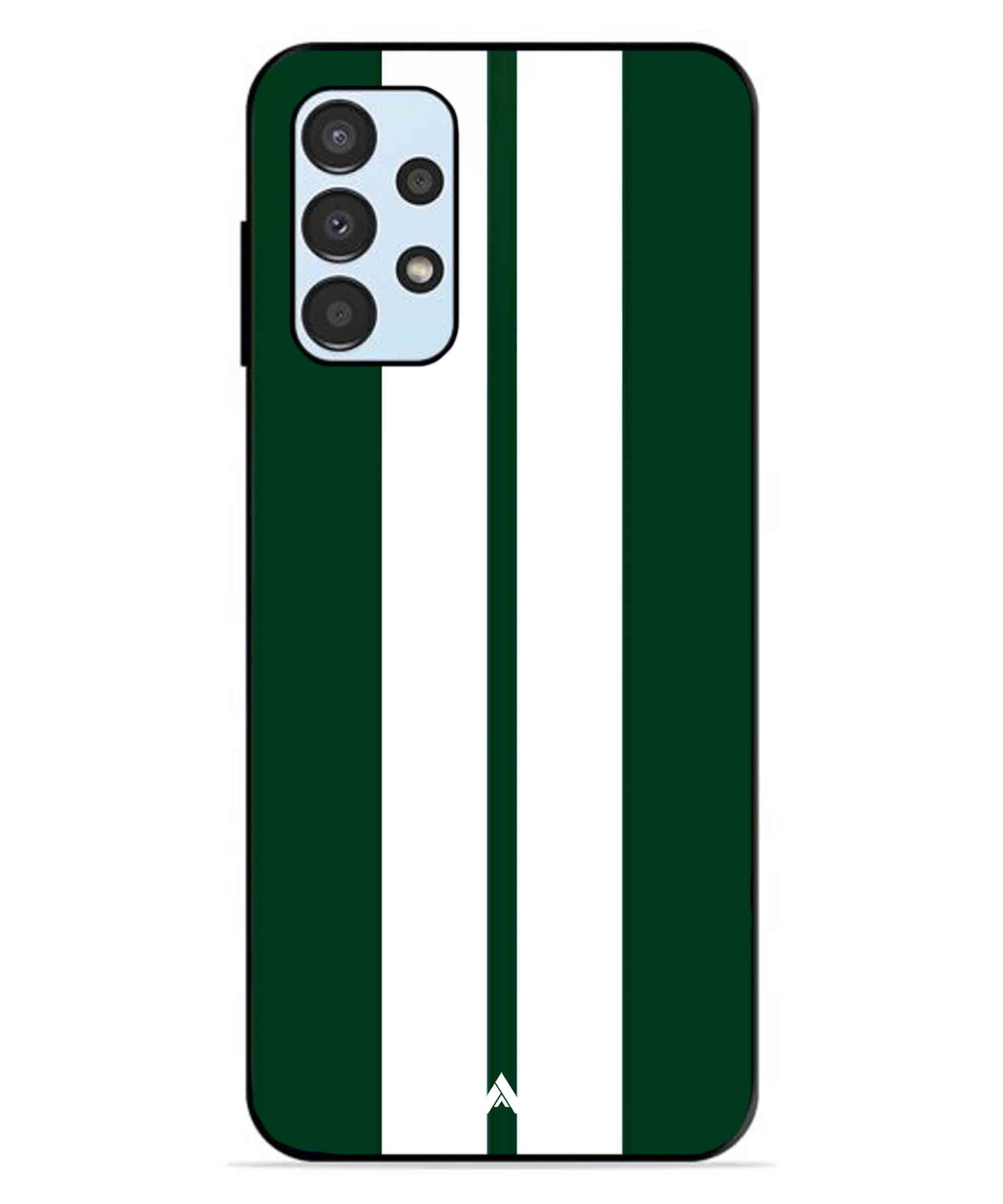 Stripe Pattern 11 Metal Back Cover Phone Case for Samsung Galaxy A13 4G