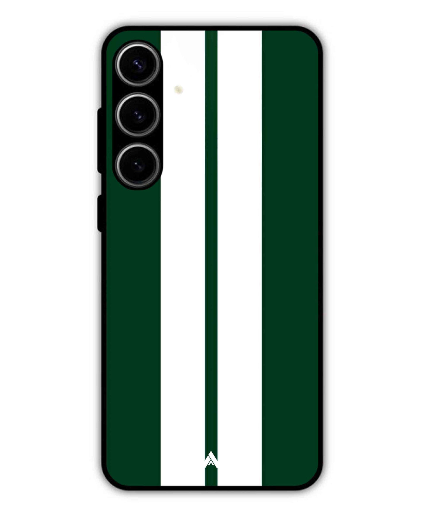 Stripe Pattern 11 Metal Back Cover Phone Case for Samsung Galaxy S23 Plus