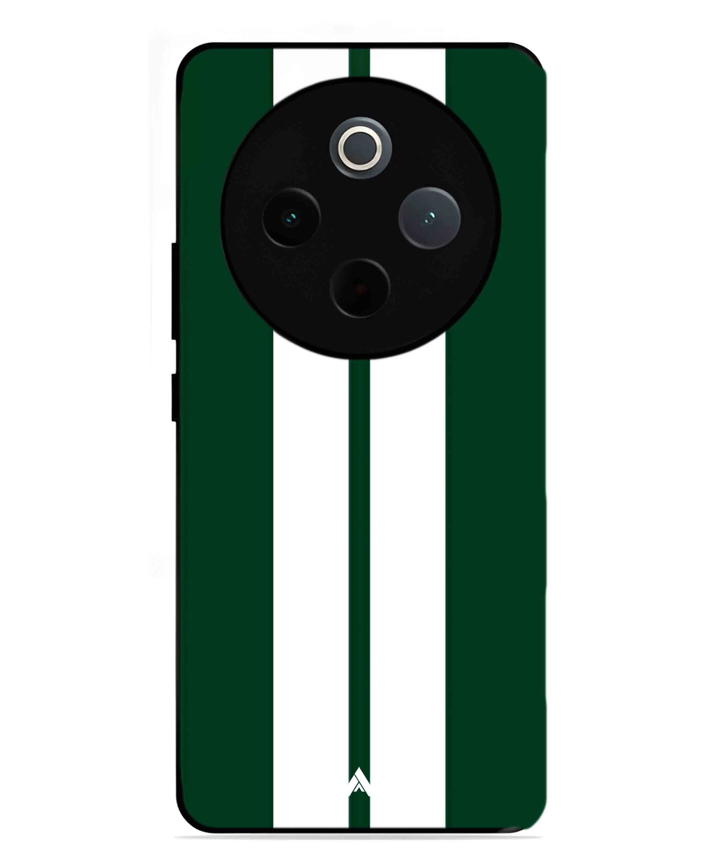 Stripe Pattern 11 Metal Back Cover Phone Case for Vivo T4