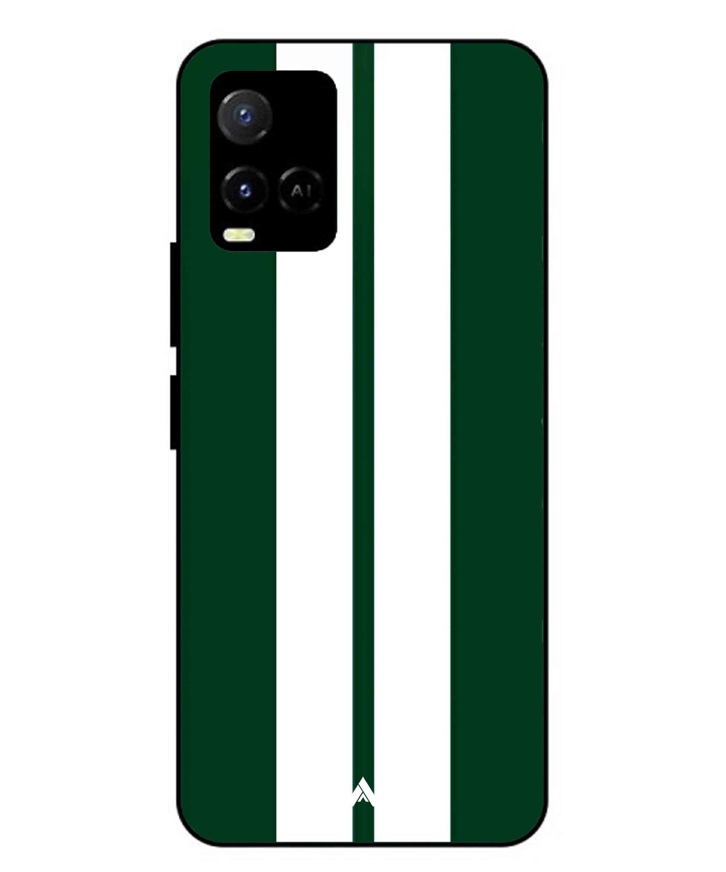 Stripe Pattern 11 Metal Back Cover Phone Case for Vivo Y36