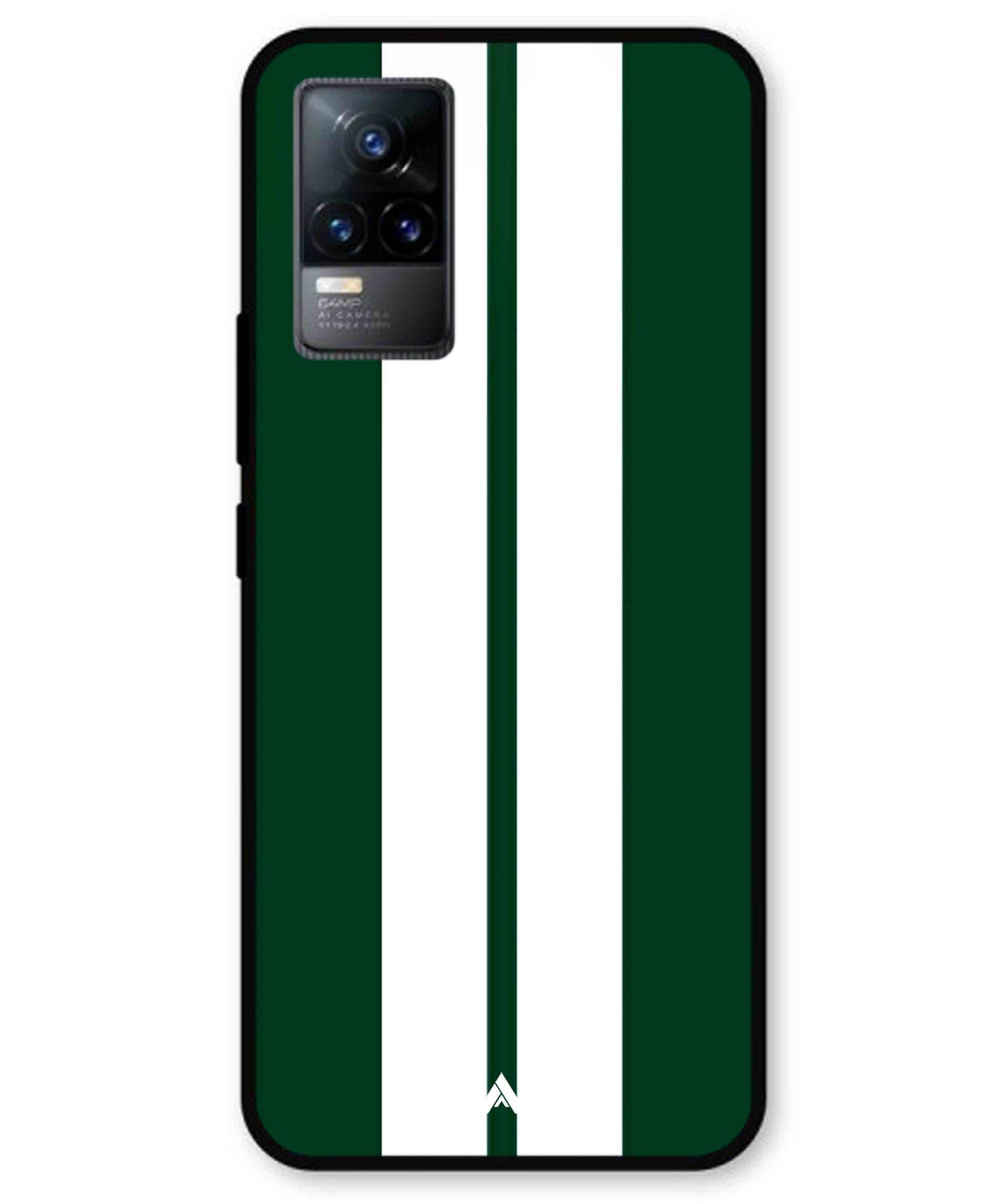 Stripe Pattern 11 Metal Back Cover Phone Case for Vivo Y73