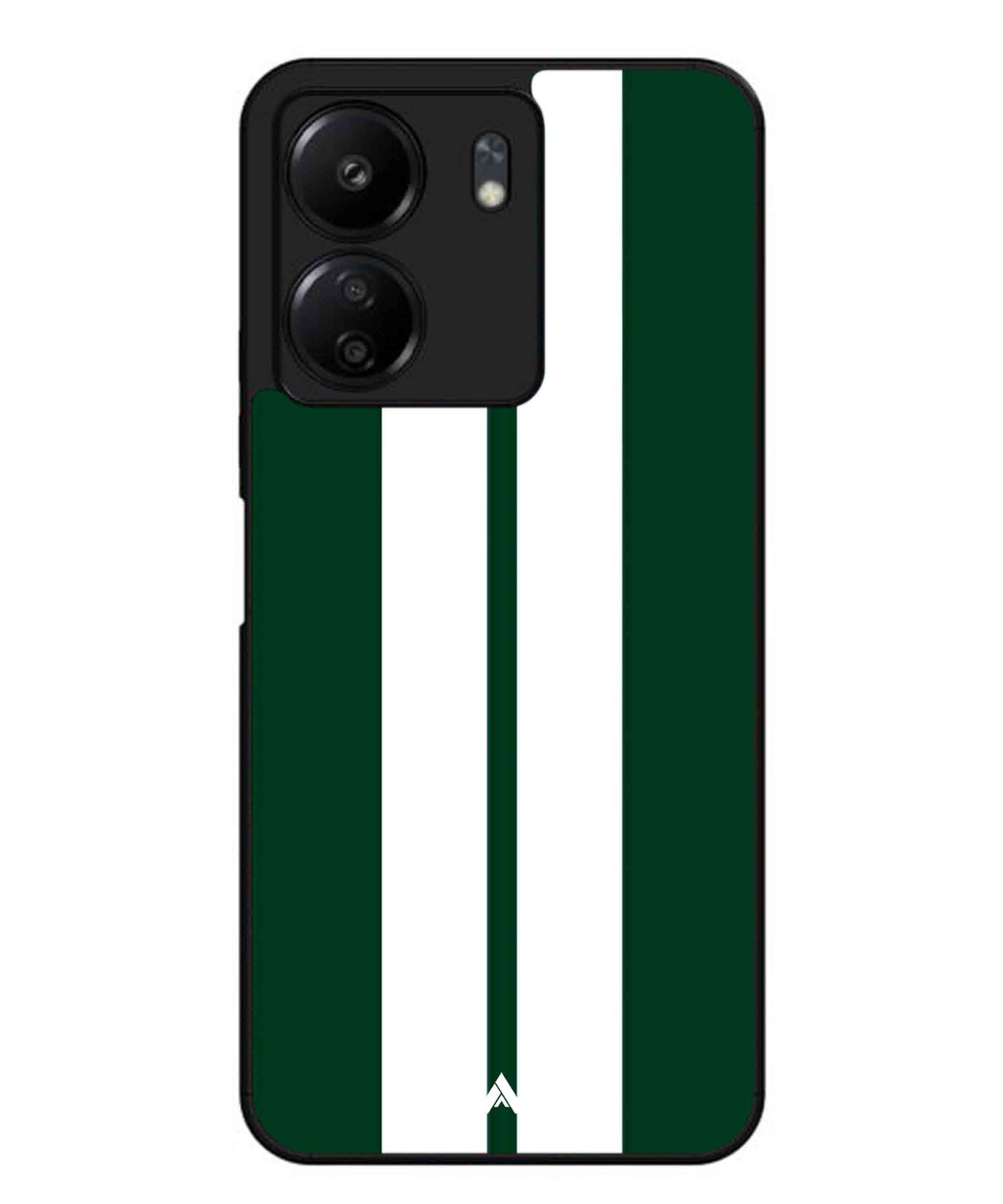 Stripe Pattern 11 Metal Back Cover Phone Case for Xiaomi Redmi 13C 4G