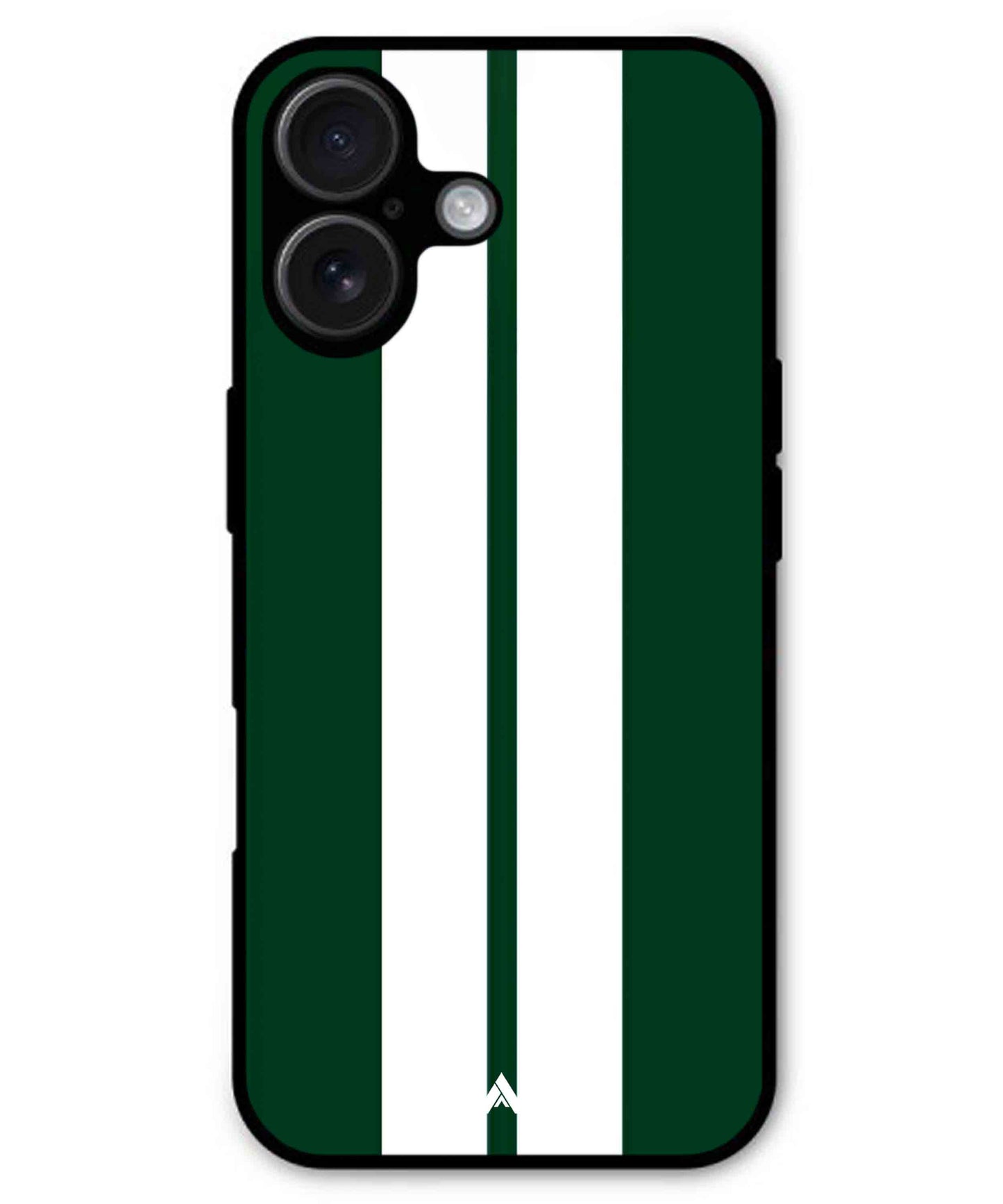 Stripe Pattern 11 Metal Back Cover Phone Case for iPhone 16