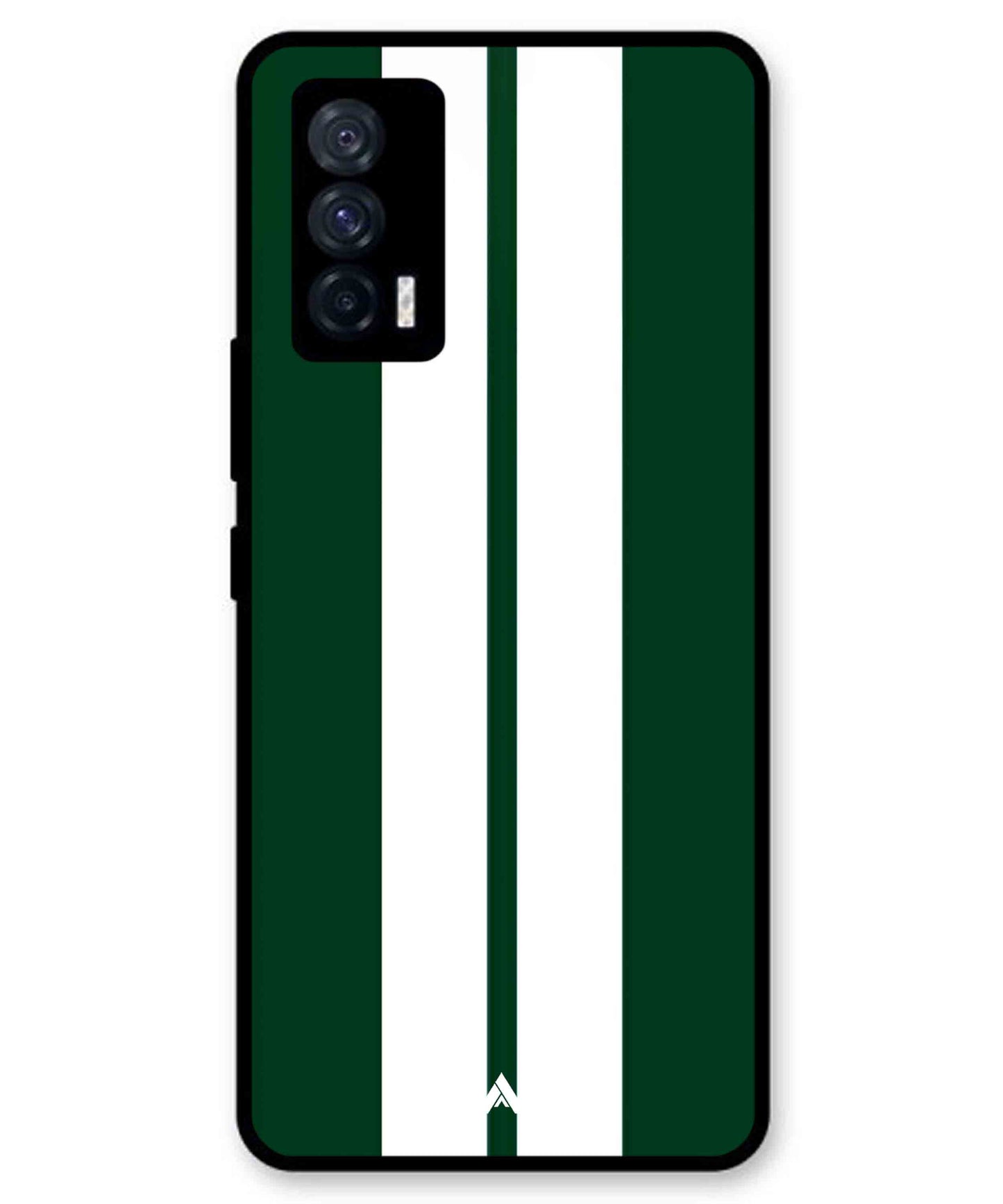 Stripe Pattern 11 Metal Back Cover Phone Case for iQOO Neo 5
