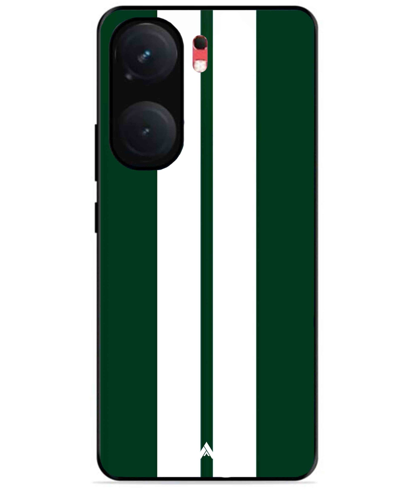 Stripe Pattern 11 Metal Back Cover Phone Case for iQOO Neo 9 Pro