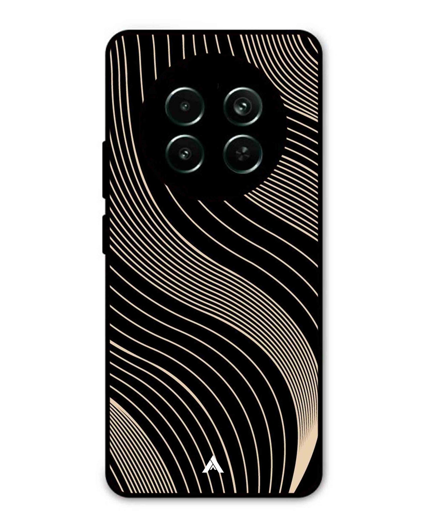 Stripe Pattern 13 Metal Back Cover Phone Case for Realme 12x 94542a05-46f1-460a-9a63-e2e444139486