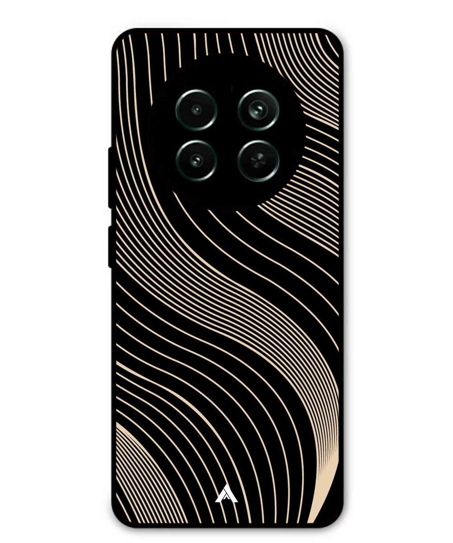 Stripe Pattern 13 Metal Back Cover Phone Case for Realme Narzo 70X 228a7d00-ce14-4922-9c5c-2107176381bb