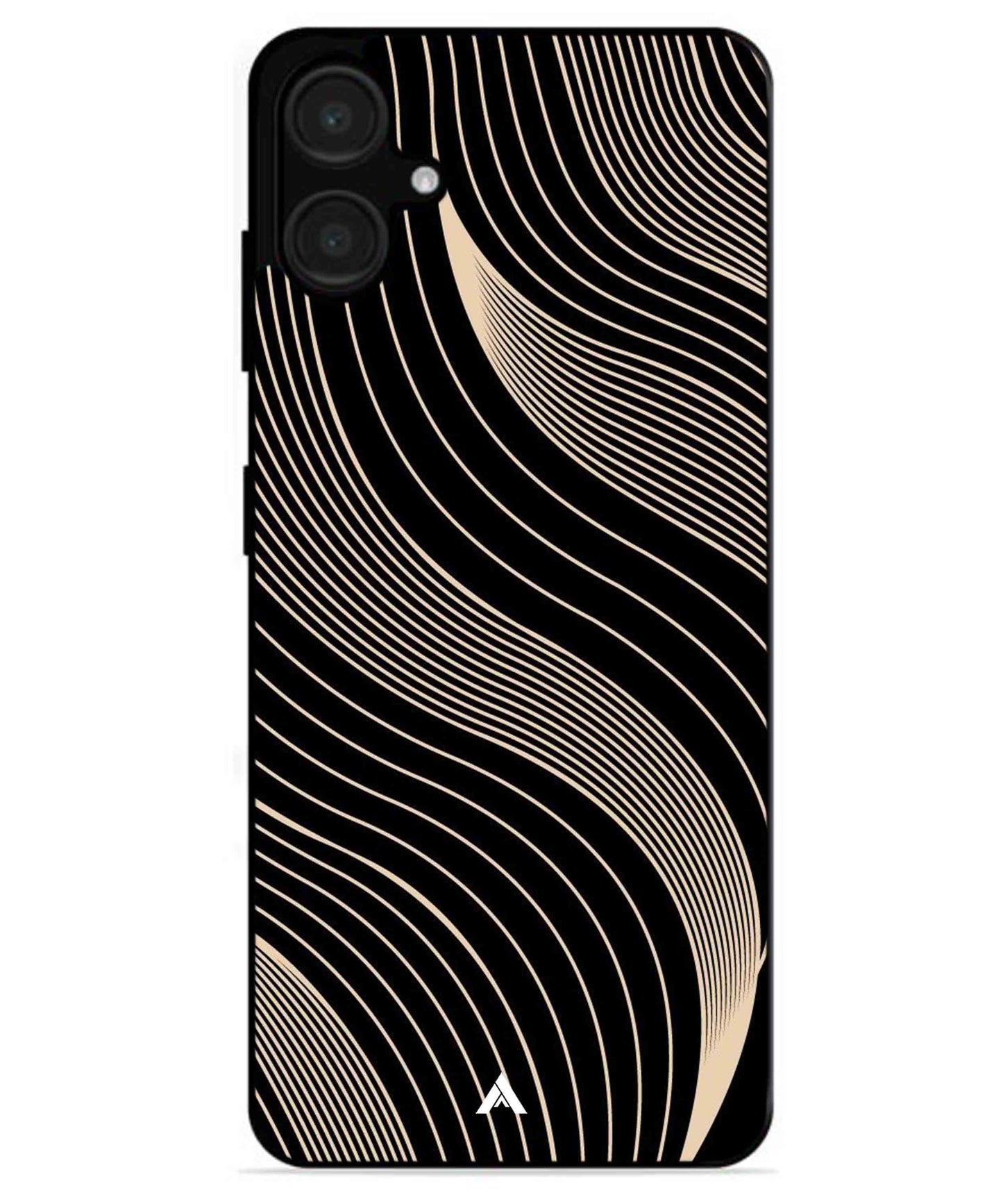 Stripe Pattern 13 Metal Back Cover Phone Case for Samsung Galaxy A06
