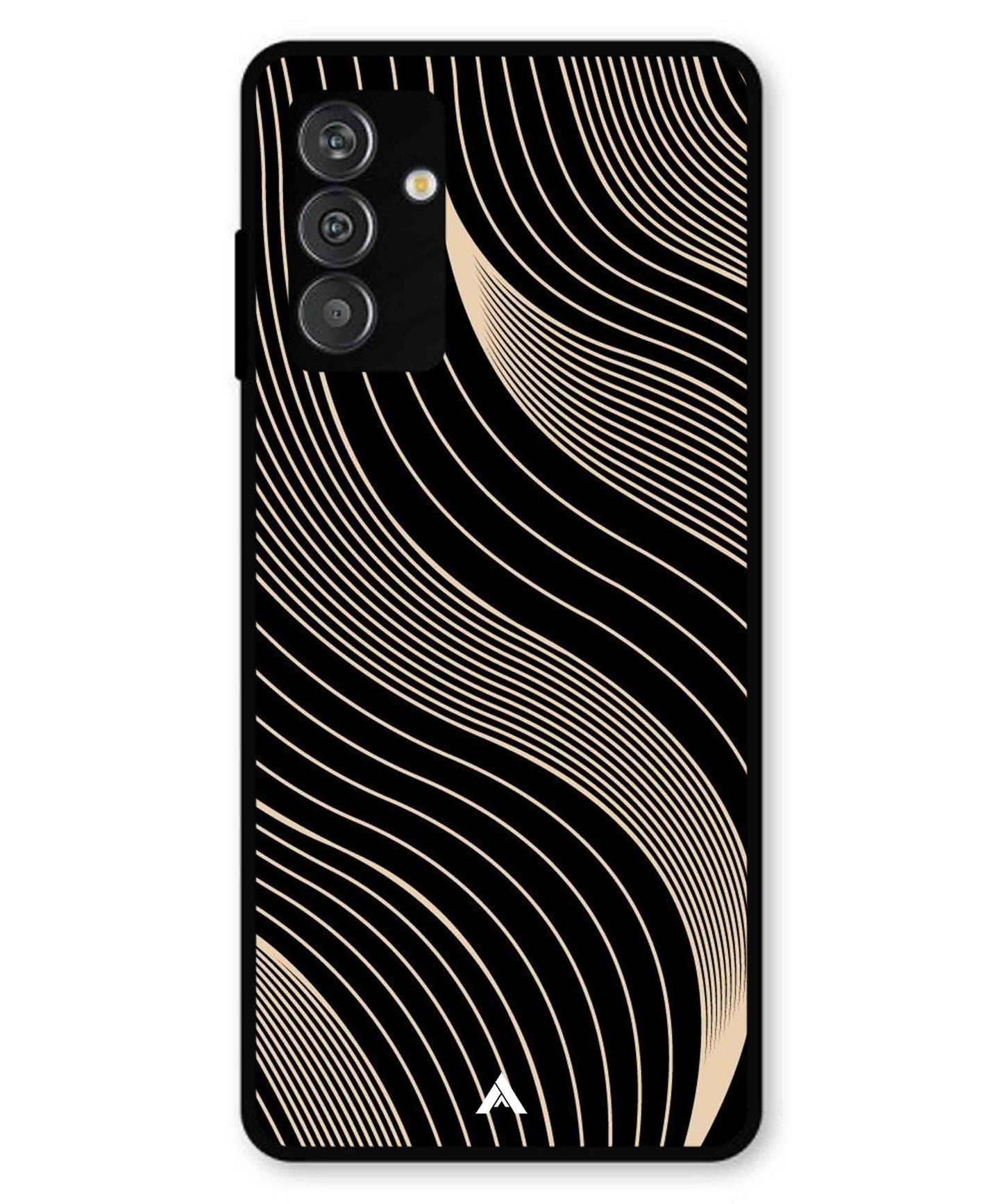 Stripe Pattern 13 Metal Back Cover Phone Case for Samsung Galaxy F14