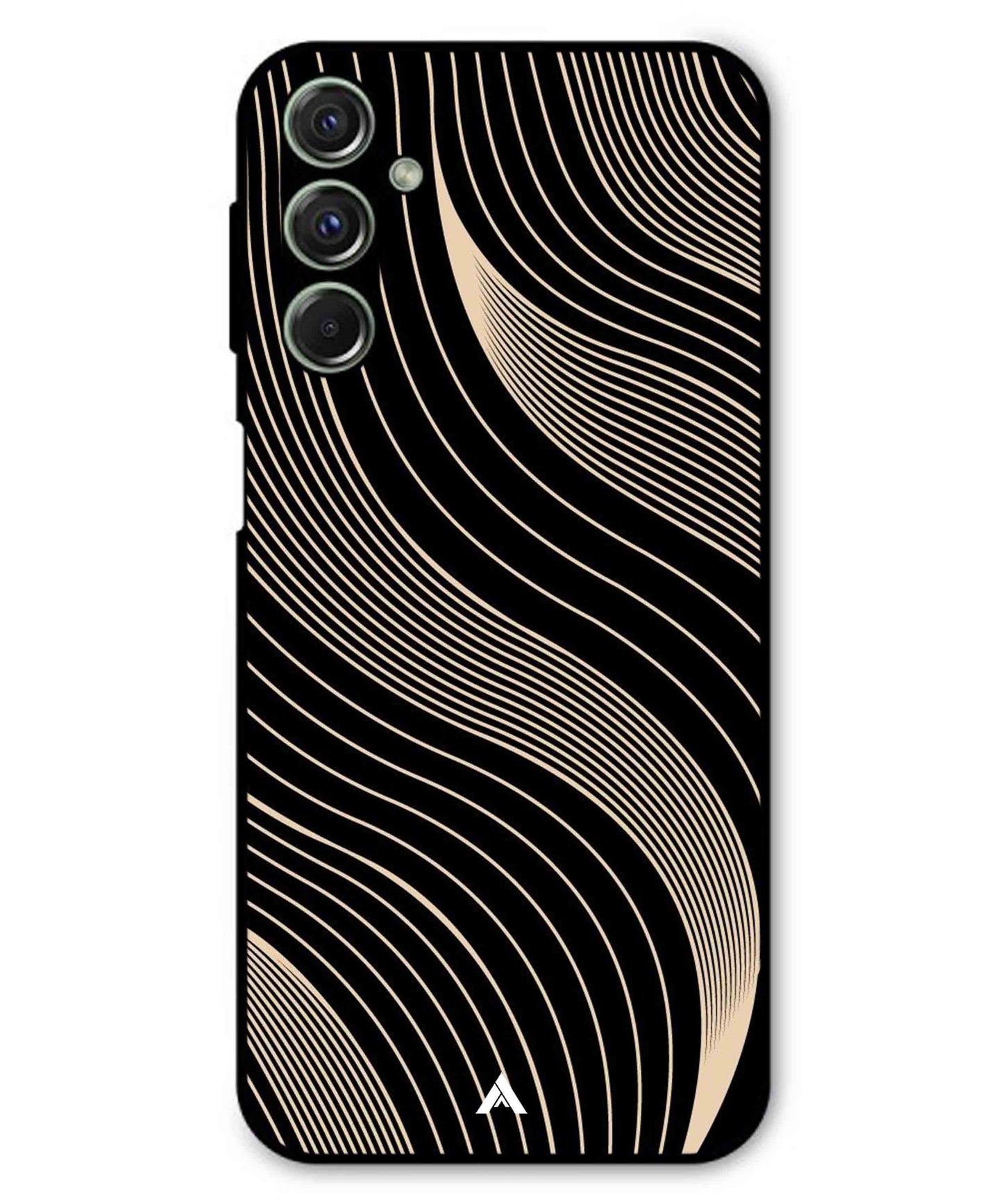 Stripe Pattern 13 Metal Back Cover Phone Case for Samsung Galaxy F34