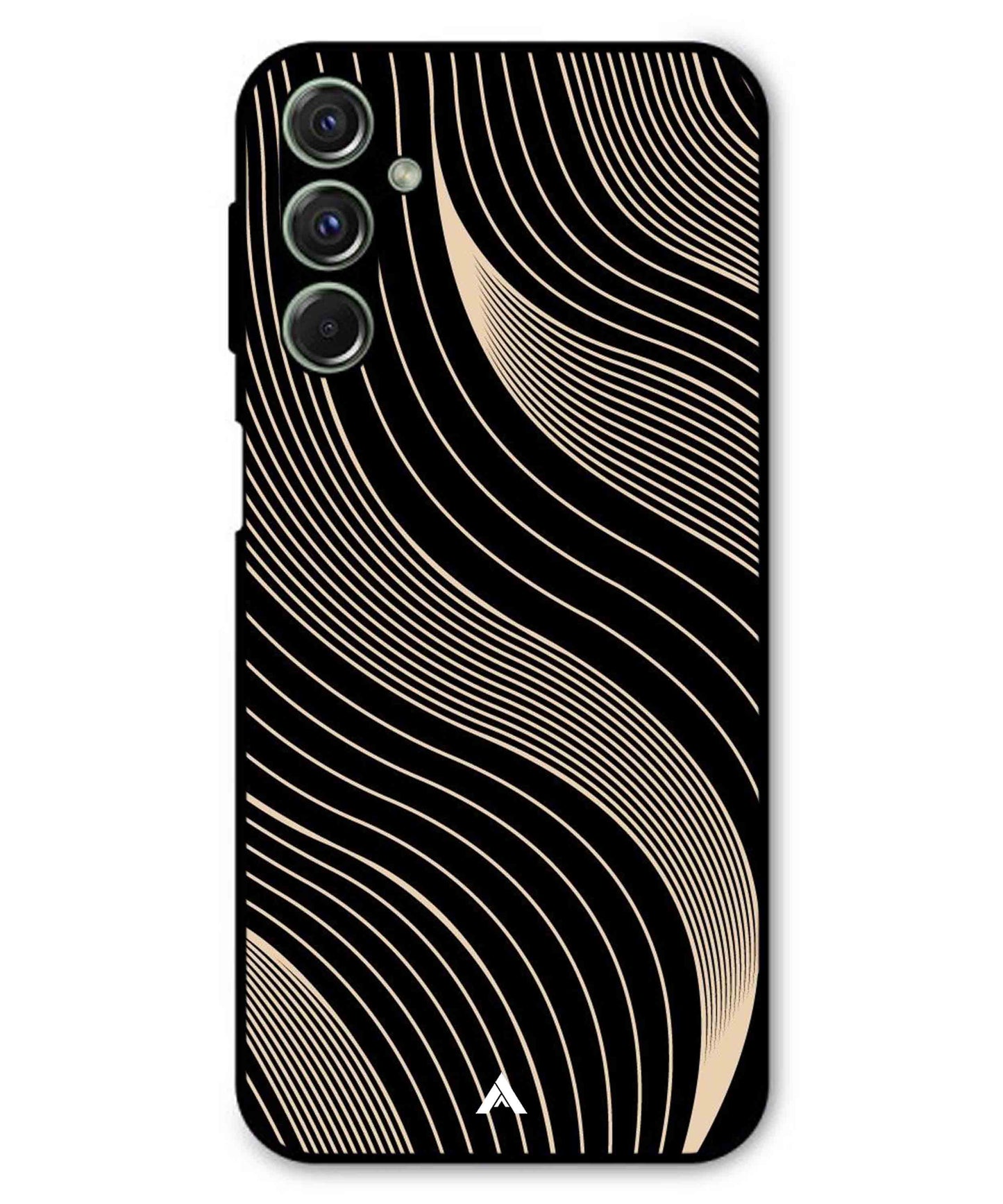Stripe Pattern 13 Metal Back Cover Phone Case for Samsung Galaxy F54