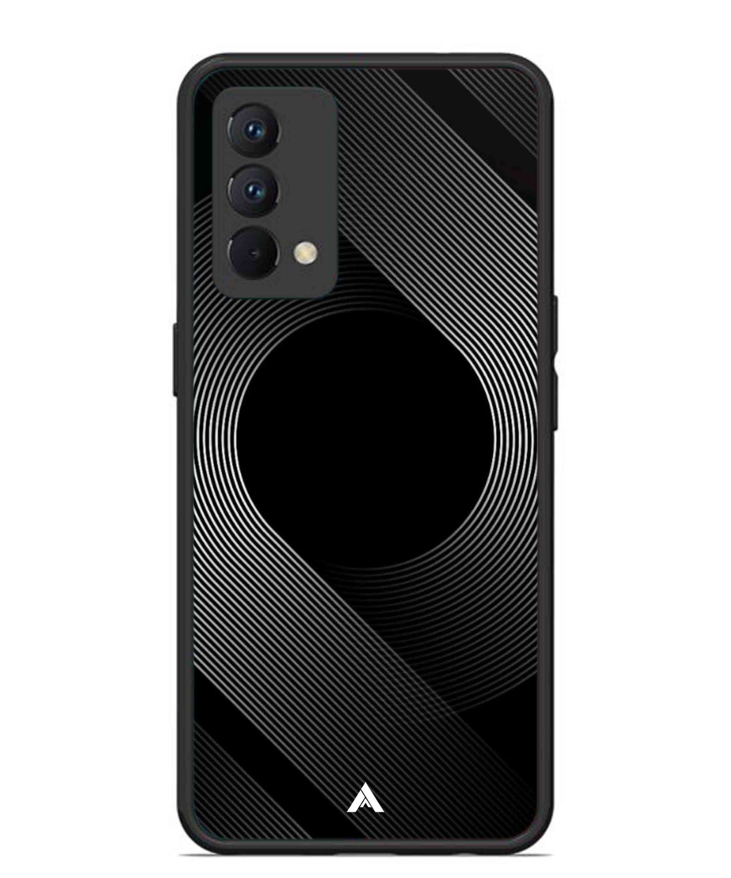 Stripe Pattern 14 Metal Back Cover Phone Case for Realme GT Master Edition