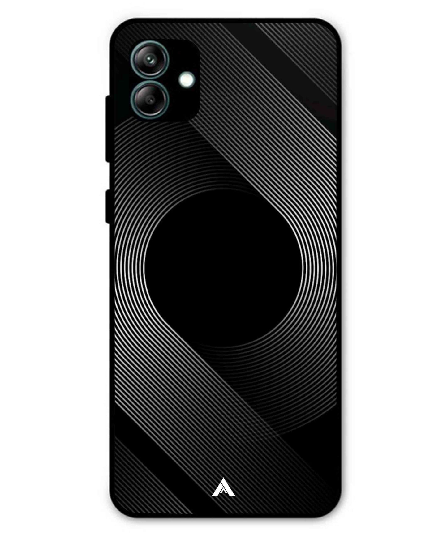 Stripe Pattern 14 Metal Back Cover Phone Case for Samsung Galaxy A04