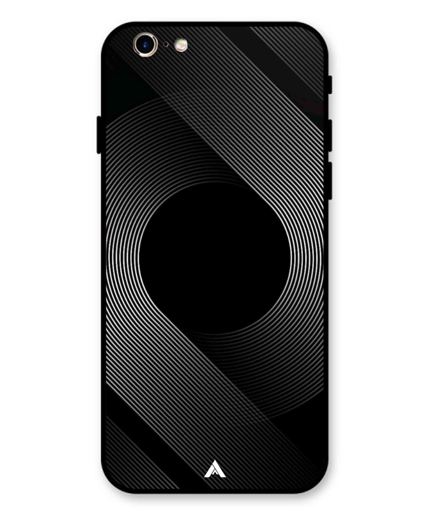 Stripe Pattern 14 Metal Back Cover Phone Case for iPhone 11