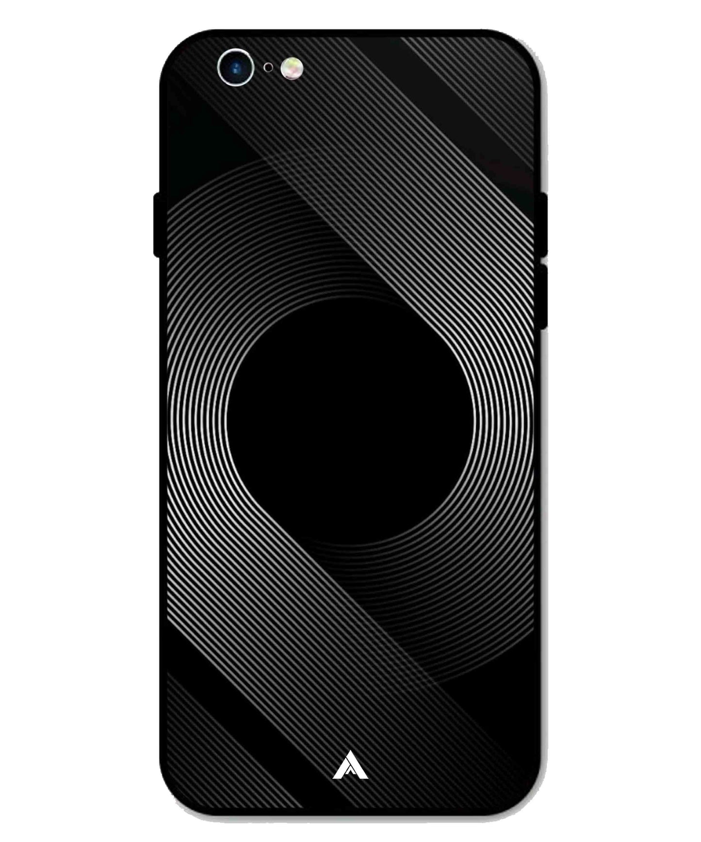 Stripe Pattern 14 Metal Back Cover Phone Case for iPhone 6