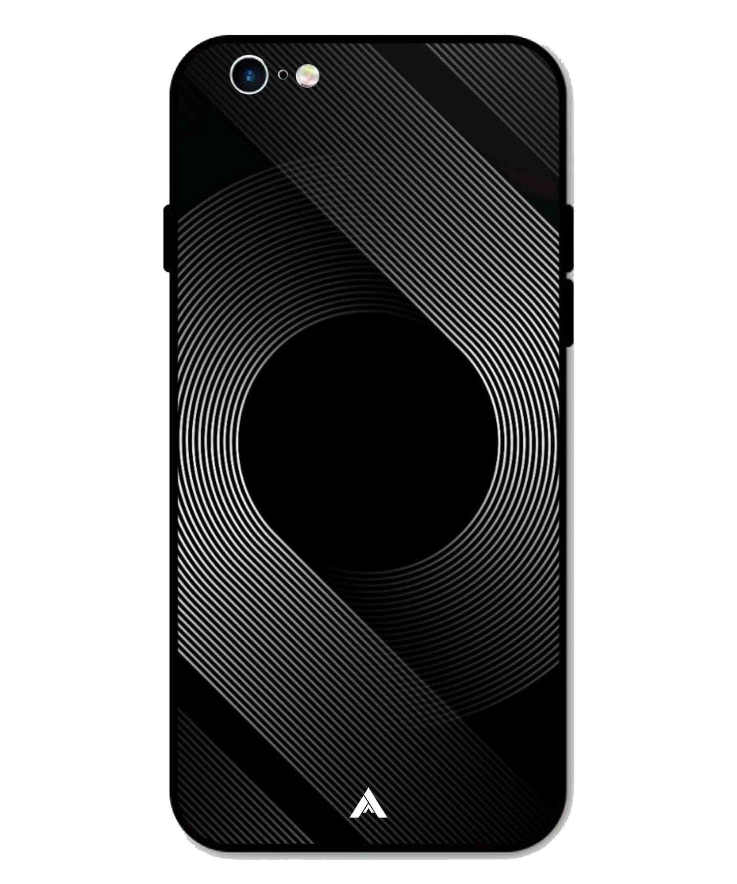 Stripe Pattern 14 Metal Back Cover Phone Case for iPhone 6 Plus