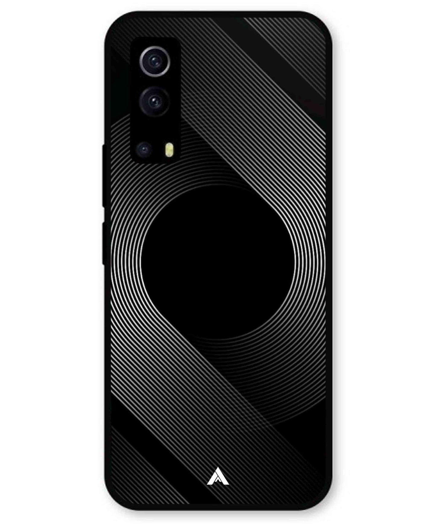 Stripe Pattern 14 Metal Back Cover Phone Case for iQOO Z3